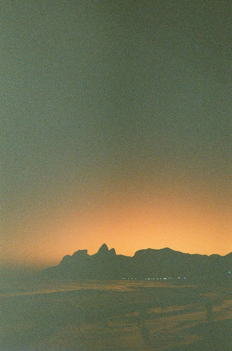 Sunset at Ipanema